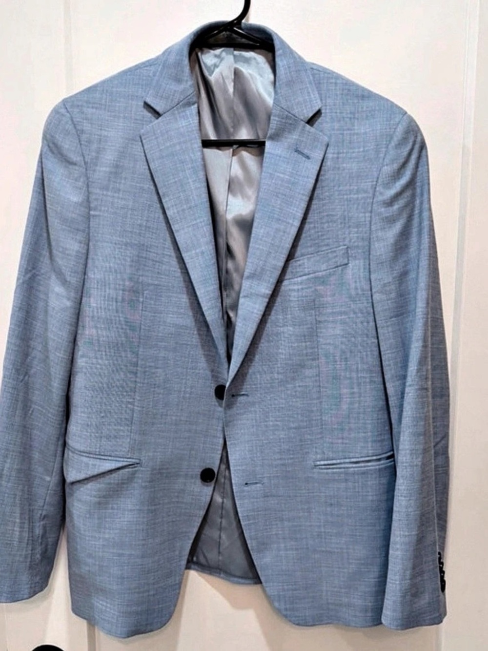 Alfani Slim-Fit Stretch Suit Jacket Men's Blue 38S